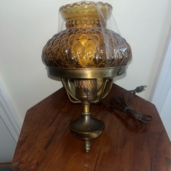 Other - Amber Glass wall sconce